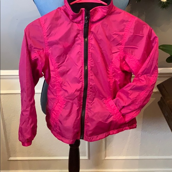 Girls Reversible Fleece/Windbreaker - Picture 4 of 5